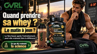Quand prendre sa whey ? Pourquoi la première heure après l’entraînement peut faire la différence — surtout à jeun