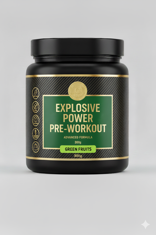 Explosive Power Pre Workout Green-Fruits