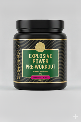 Explosive Power Pre Workout Mojito-Strawberry
